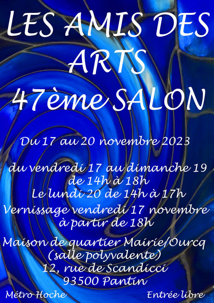 47 ème salon des Amis des arts de Pantin